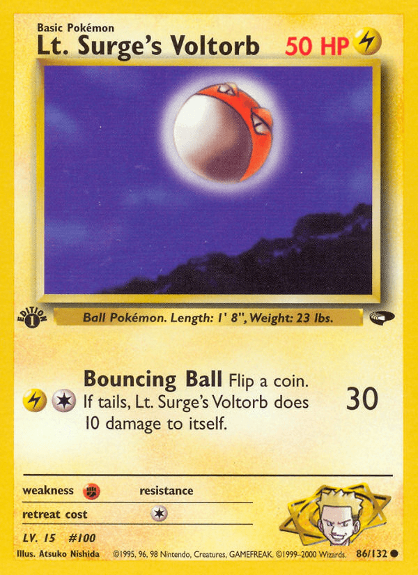 Lt. Surge's Voltorb: Gym Challenge