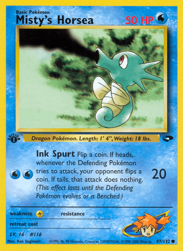 Misty's Horsea: Gym Challenge
