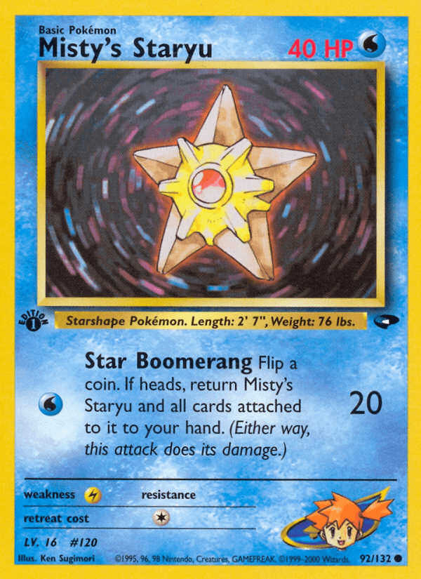 Misty's Staryu: Gym Challenge