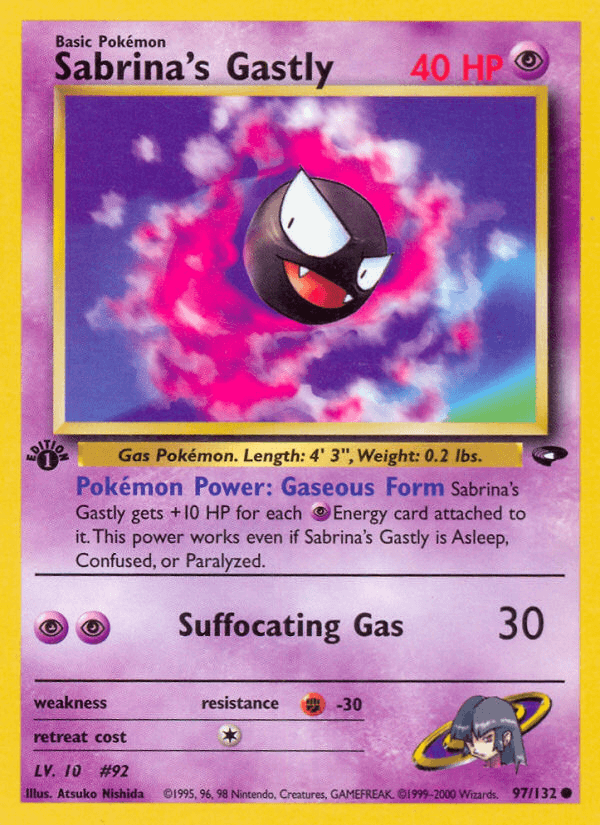 Sabrina's Gastly: Gym Challenge