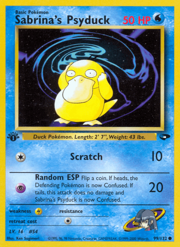 Sabrina's Psyduck: Gym Challenge