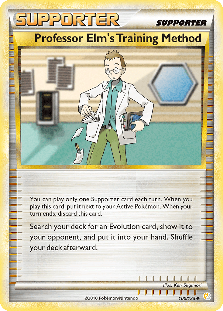 Professor Elm's Training Method: HeartGold & SoulSilver