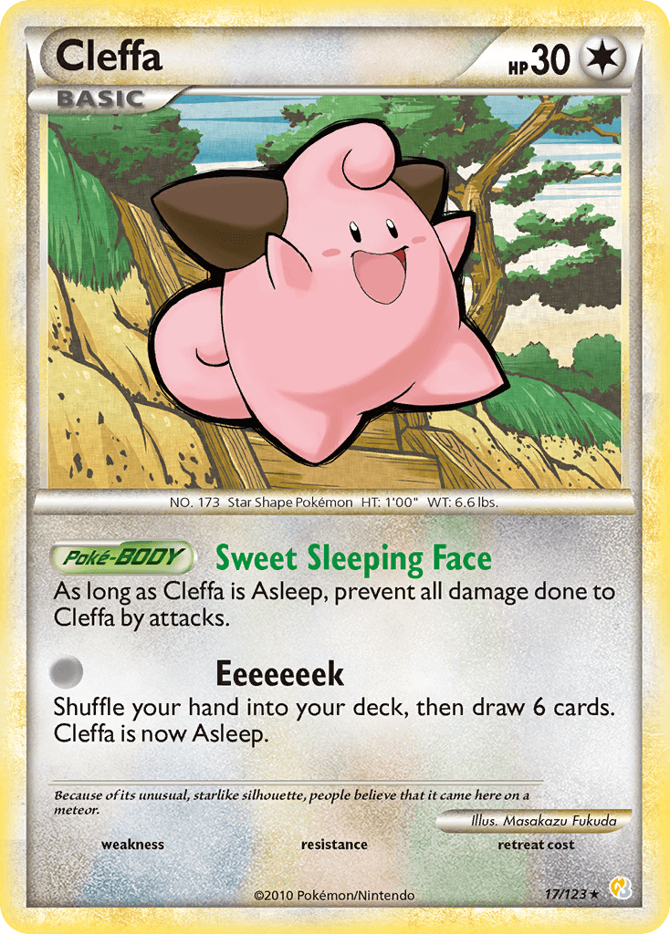 Cleffa: HeartGold & SoulSilver