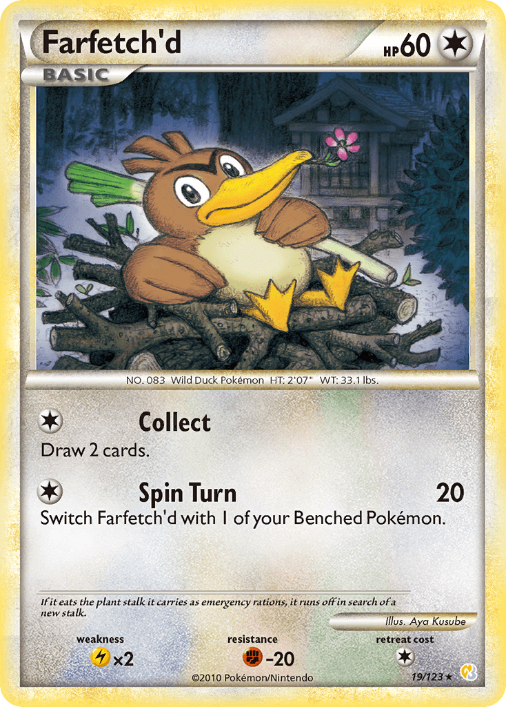 Farfetch'd: HeartGold & SoulSilver