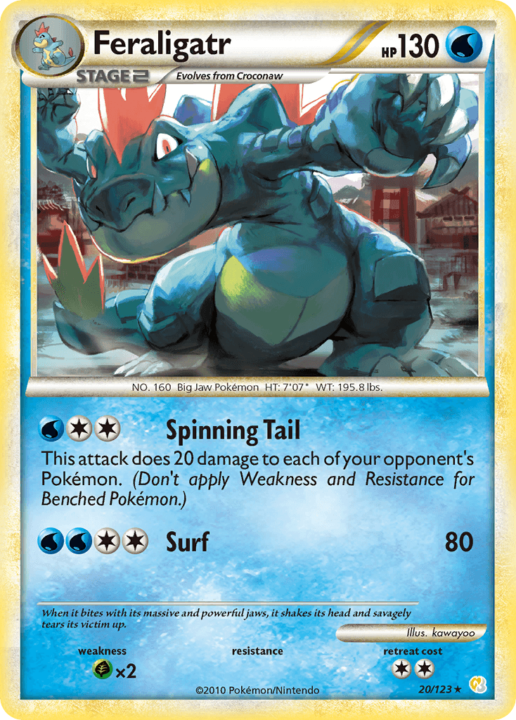Feraligatr: HeartGold & SoulSilver