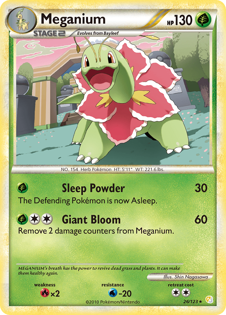 Meganium: HeartGold & SoulSilver