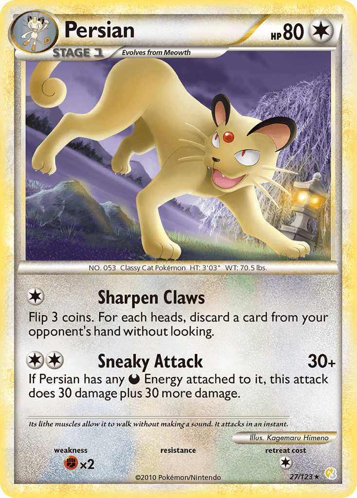 Persian: HeartGold & SoulSilver