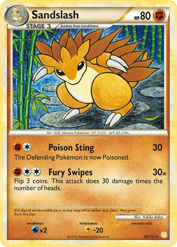 Sandslash: HeartGold & SoulSilver