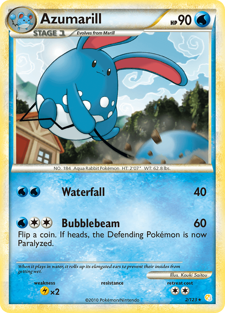 Azumarill: HeartGold & SoulSilver
