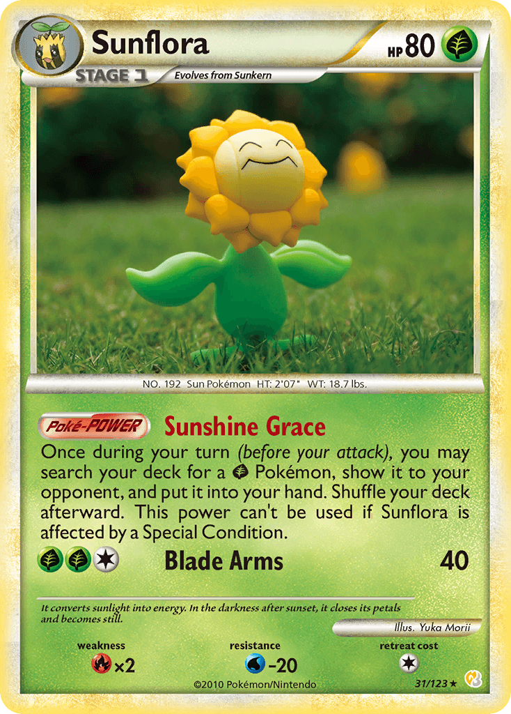 Sunflora: HeartGold & SoulSilver