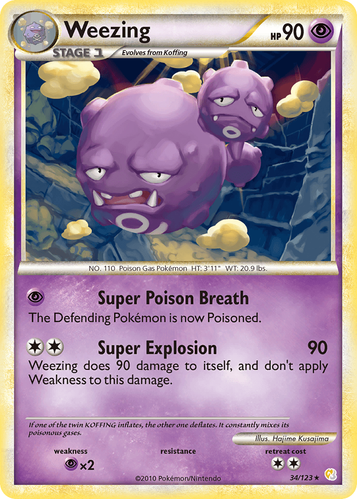 Weezing: HeartGold & SoulSilver
