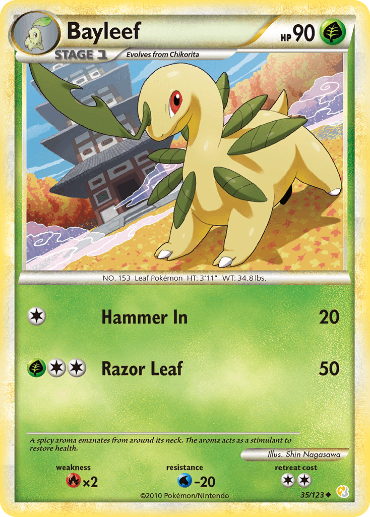 Bayleef: HeartGold & SoulSilver