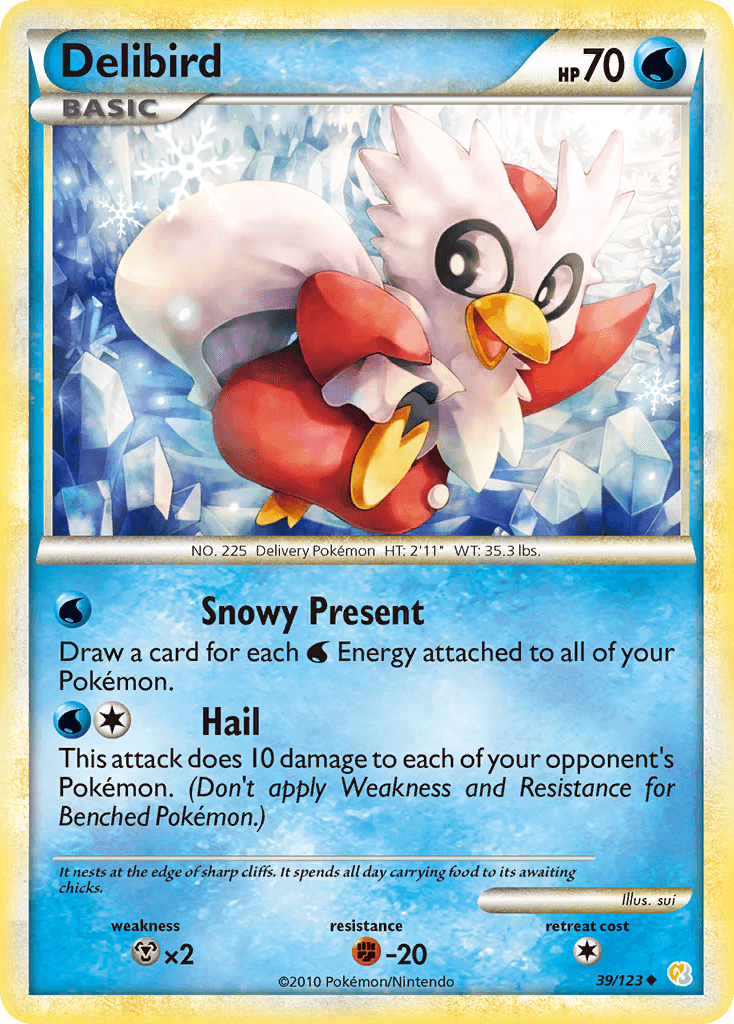 Delibird: HeartGold & SoulSilver
