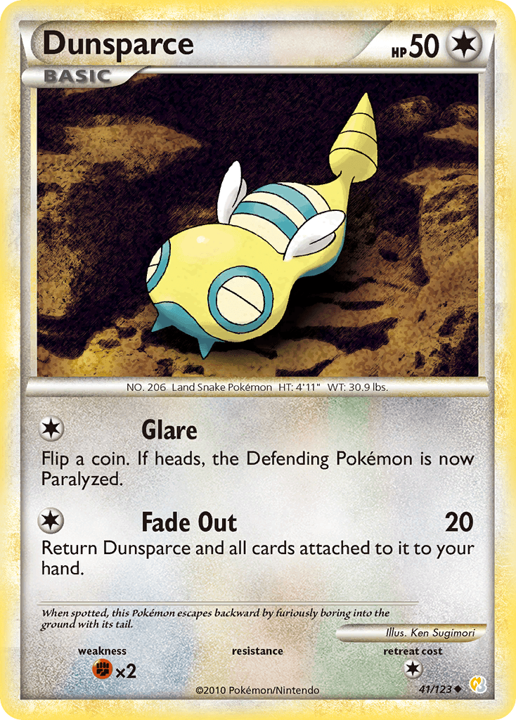 Dunsparce: HeartGold & SoulSilver