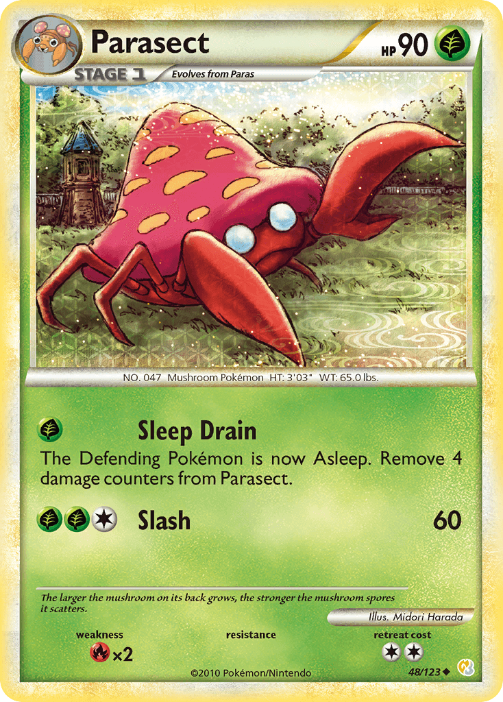Parasect: HeartGold & SoulSilver