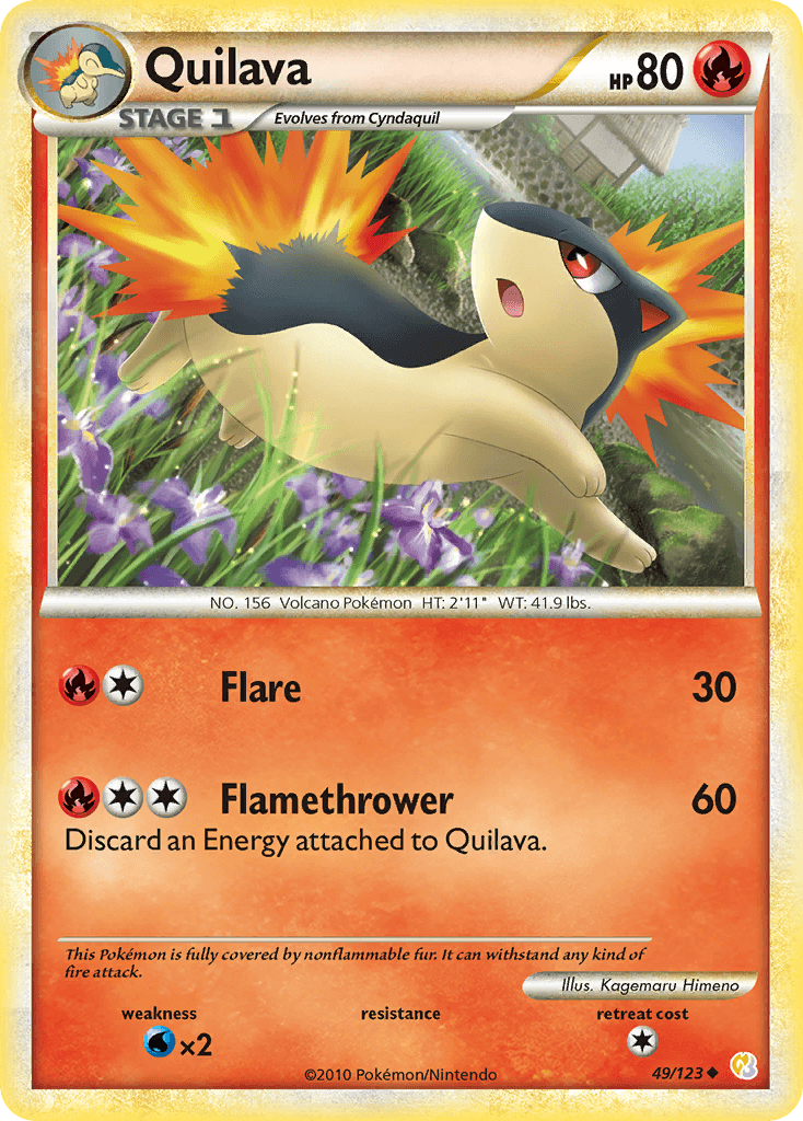 Quilava: HeartGold & SoulSilver
