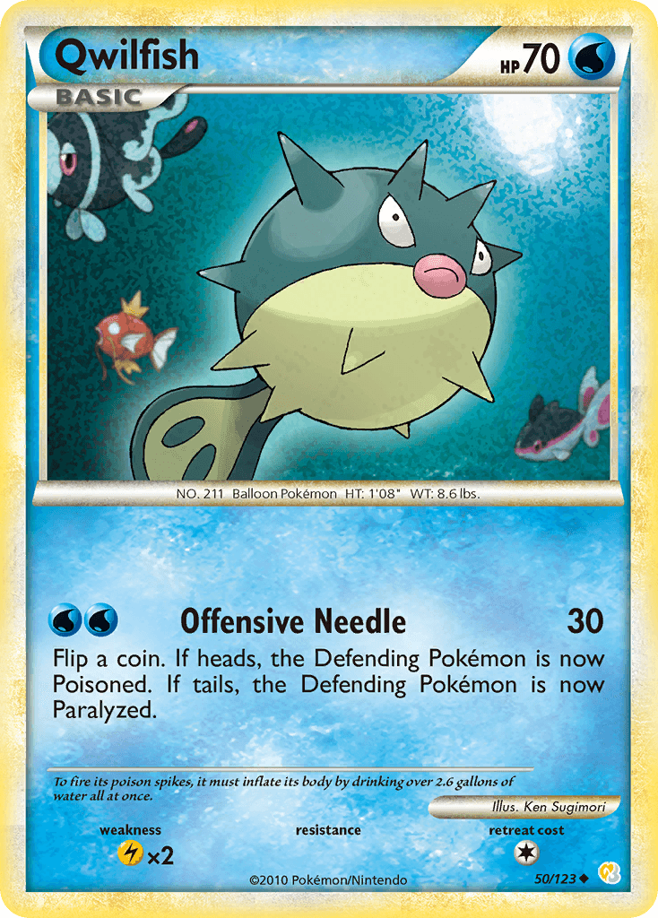 Qwilfish: HeartGold & SoulSilver
