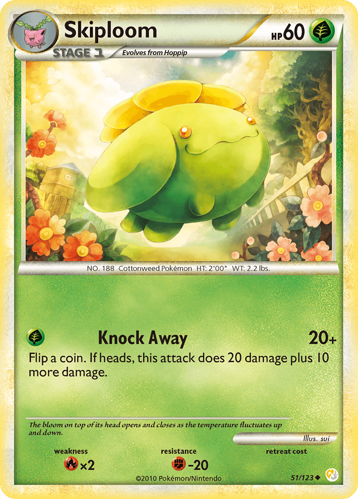 Skiploom: HeartGold & SoulSilver