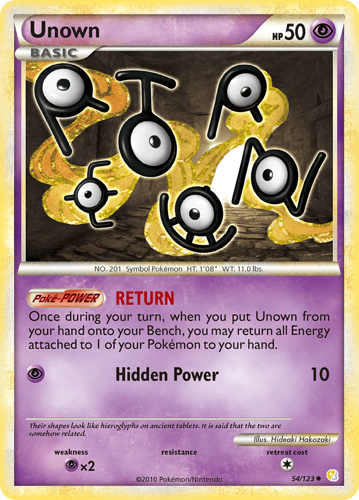 Unown: HeartGold & SoulSilver