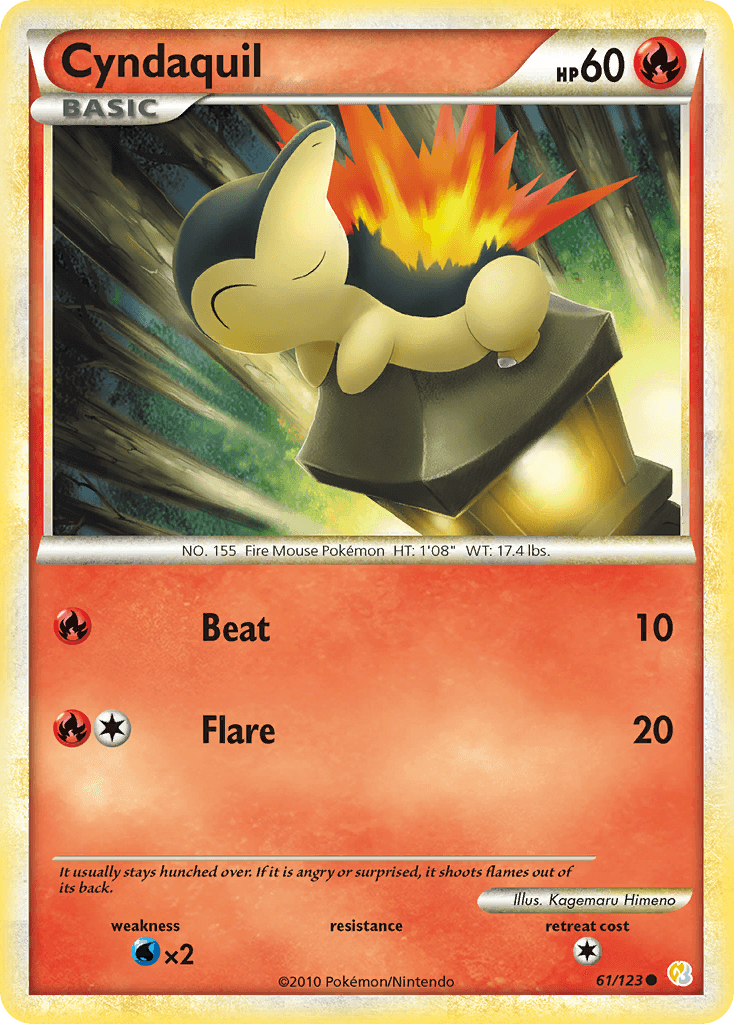 Cyndaquil: HeartGold & SoulSilver