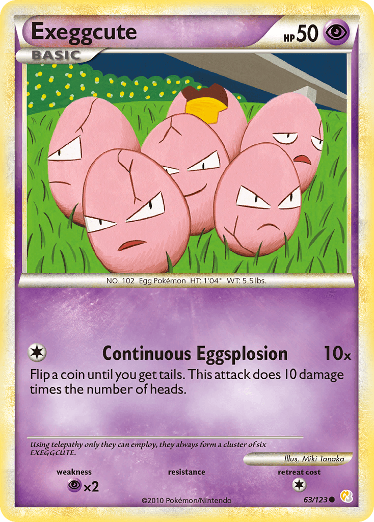 Exeggcute: HeartGold & SoulSilver