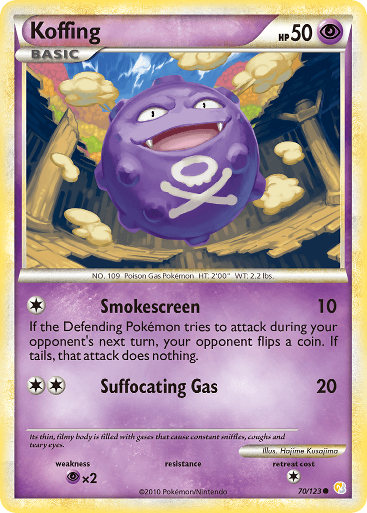 Koffing: HeartGold & SoulSilver