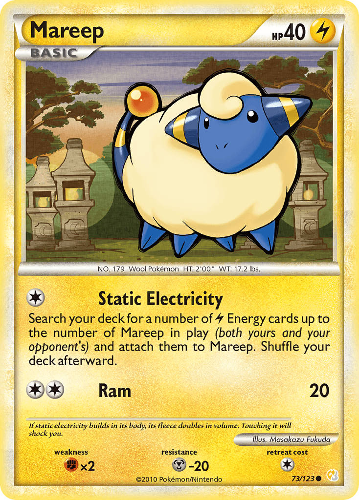 Mareep: HeartGold & SoulSilver