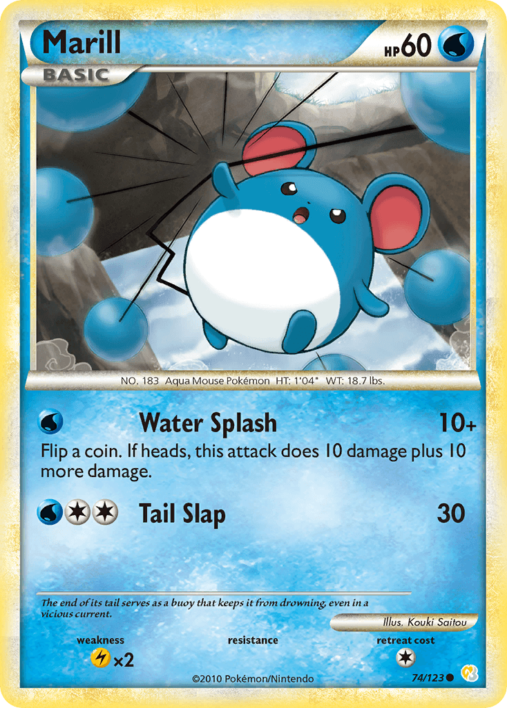 Marill: HeartGold & SoulSilver