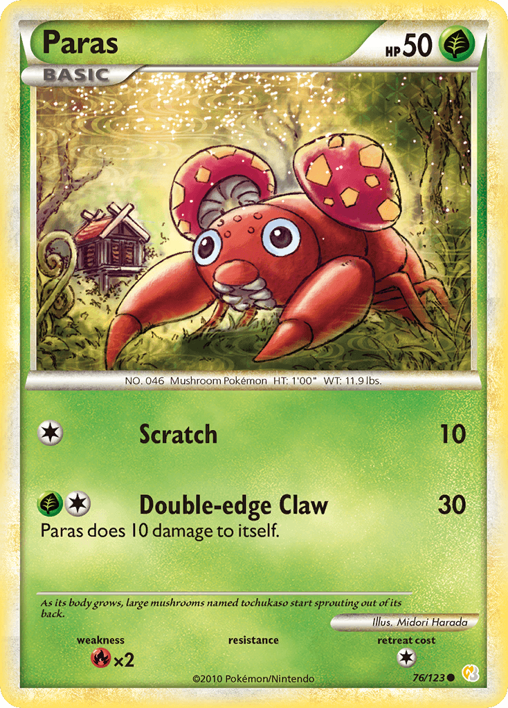 Paras: HeartGold & SoulSilver