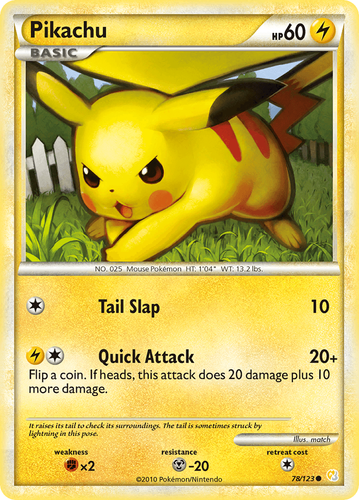 Pikachu: HeartGold & SoulSilver