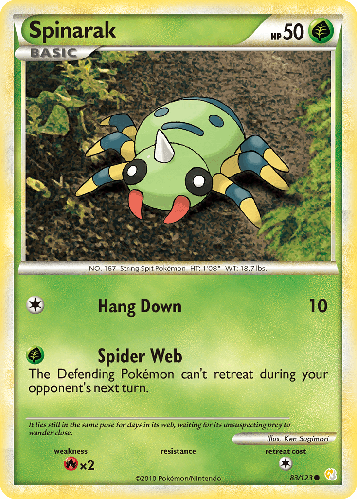 Spinarak: HeartGold & SoulSilver