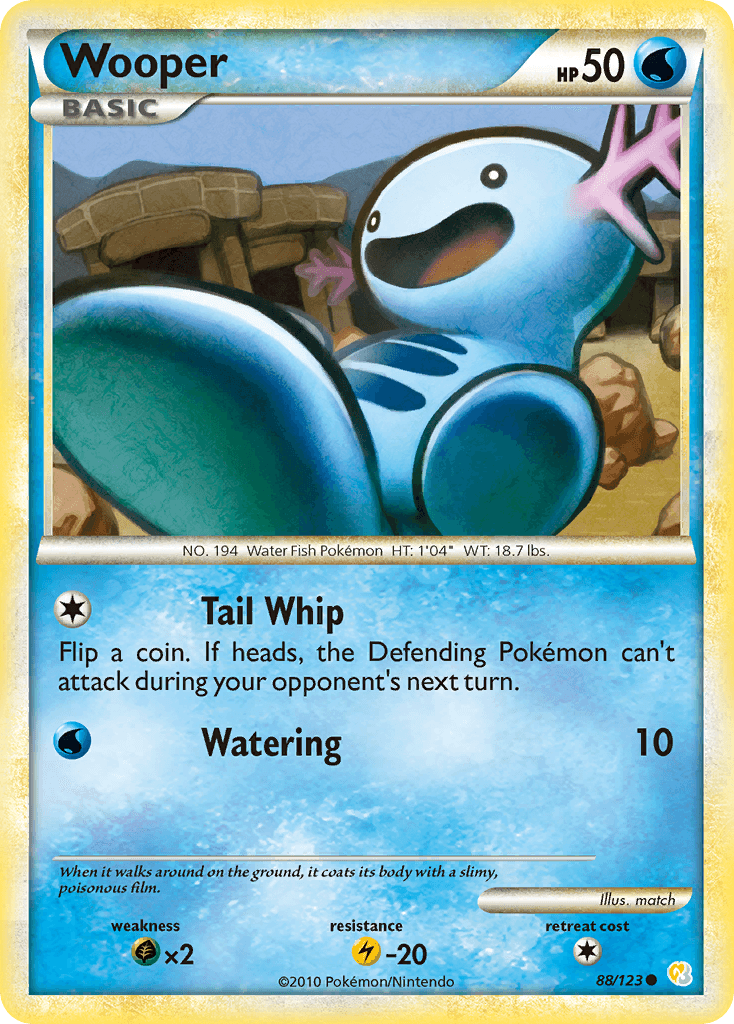 Wooper: HeartGold & SoulSilver