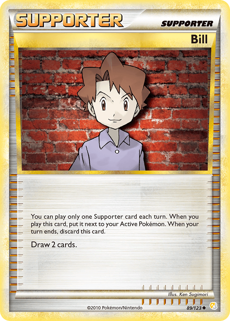 Bill: HeartGold & SoulSilver