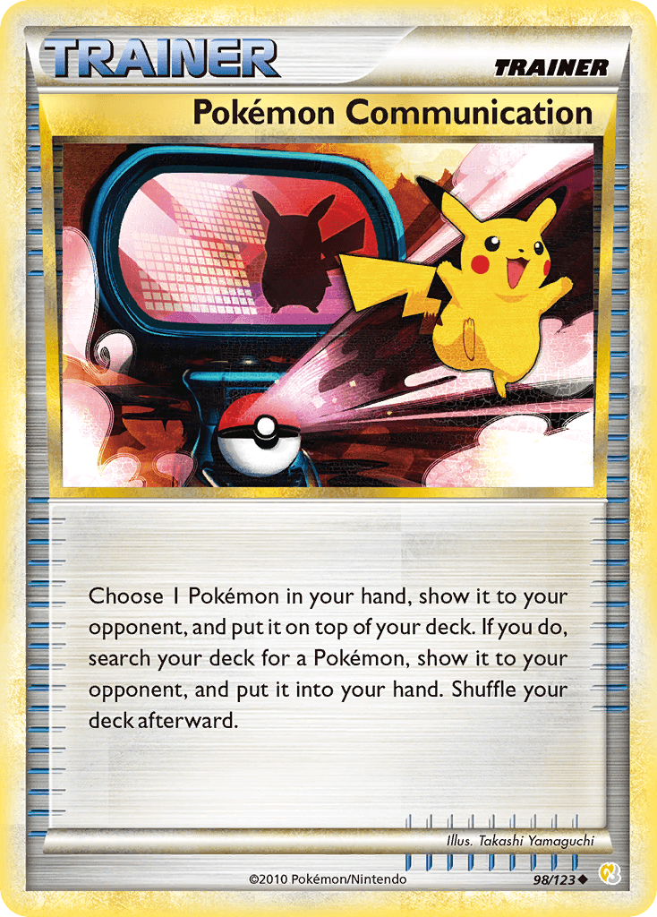 Pokémon Communication: HeartGold & SoulSilver