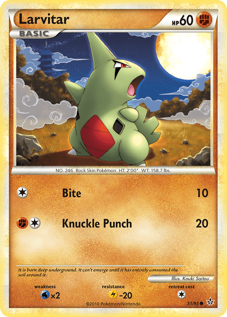 Larvitar: HS—Unleashed