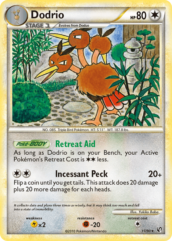 Dodrio: HS—Undaunted