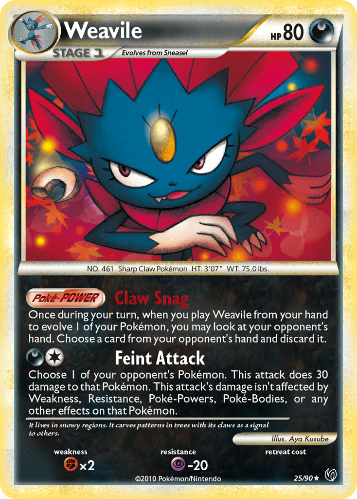 Weavile: HS—Undaunted