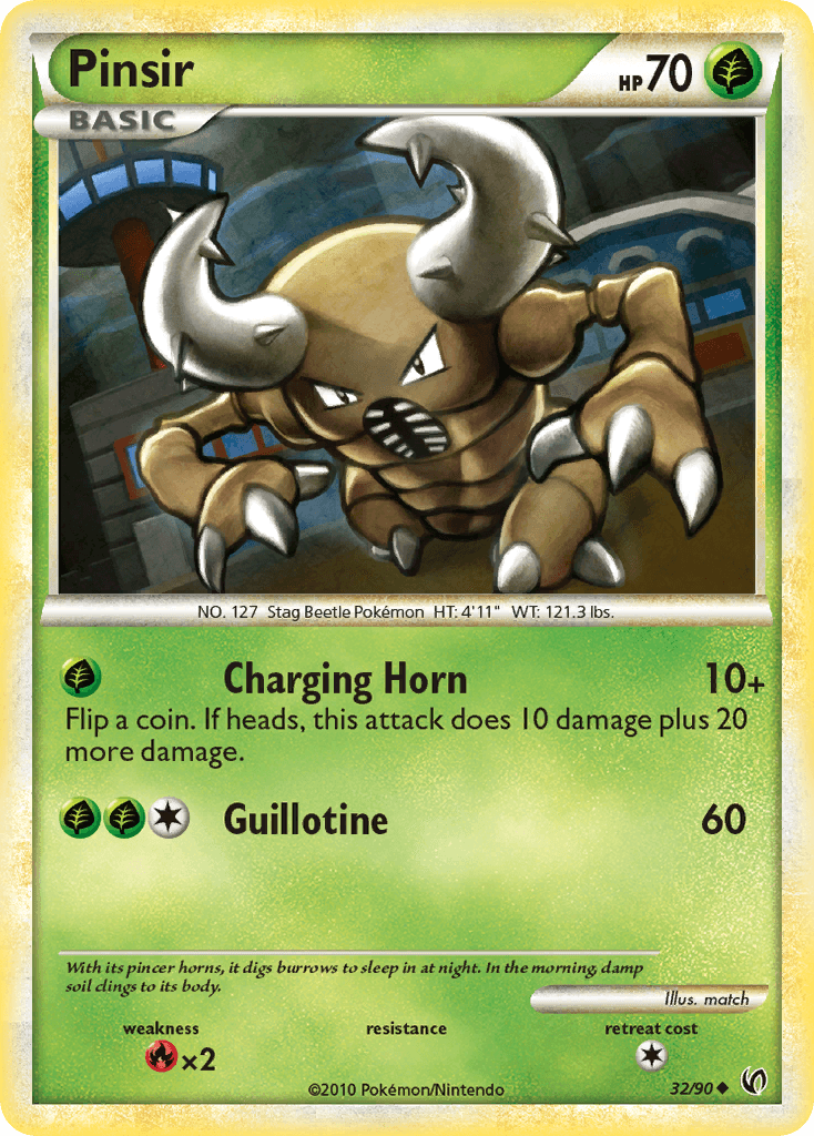 Pinsir: HS—Undaunted