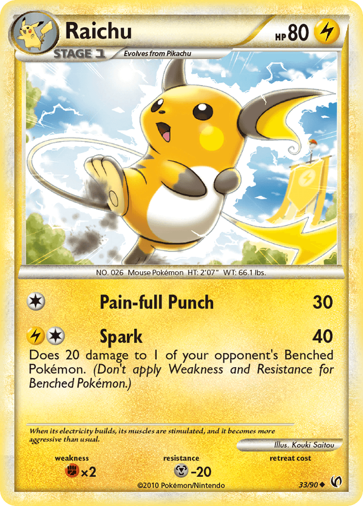 Raichu: HS—Undaunted