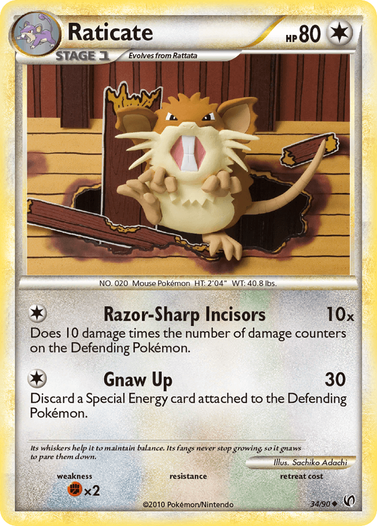 Raticate: HS—Undaunted