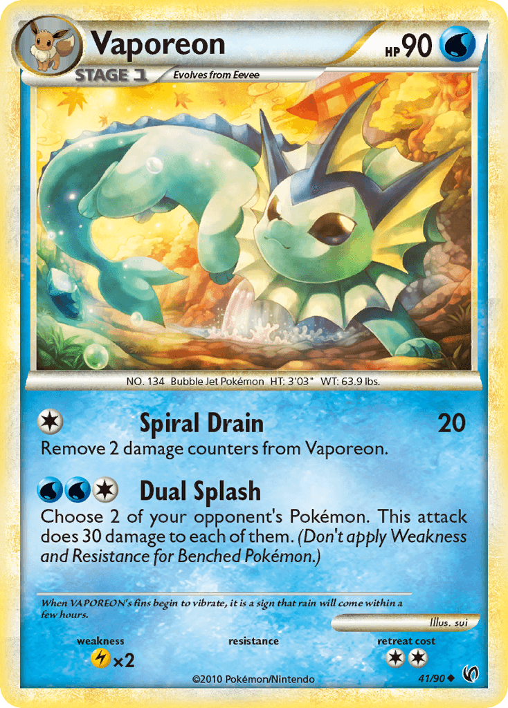 Vaporeon: HS—Undaunted