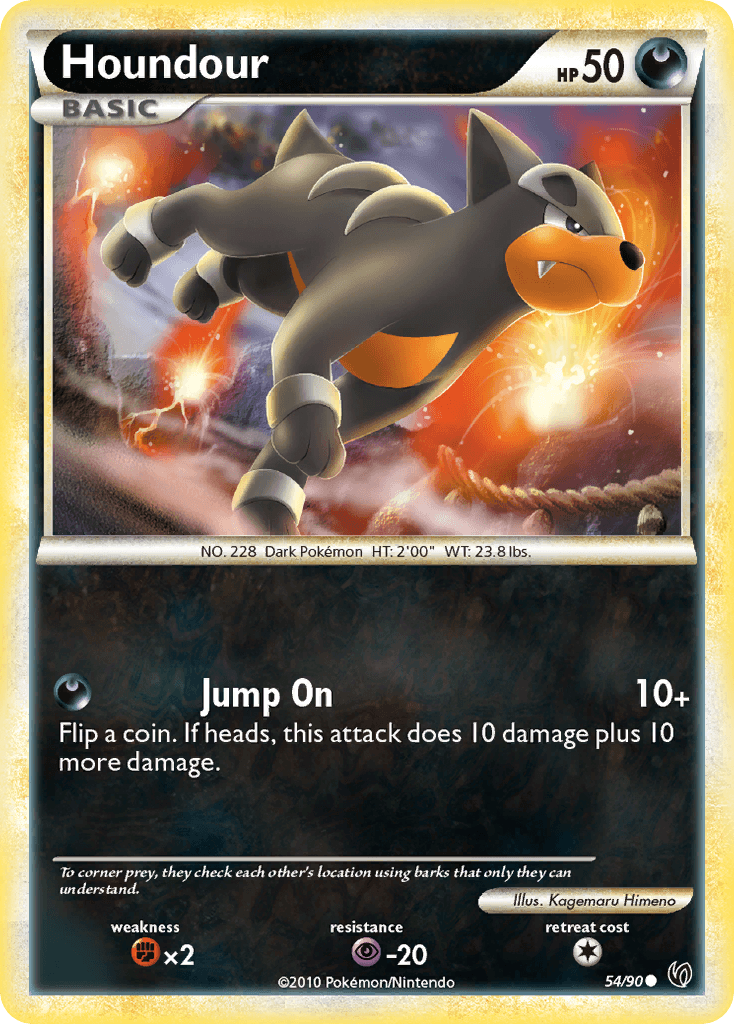 Houndour: HS—Undaunted