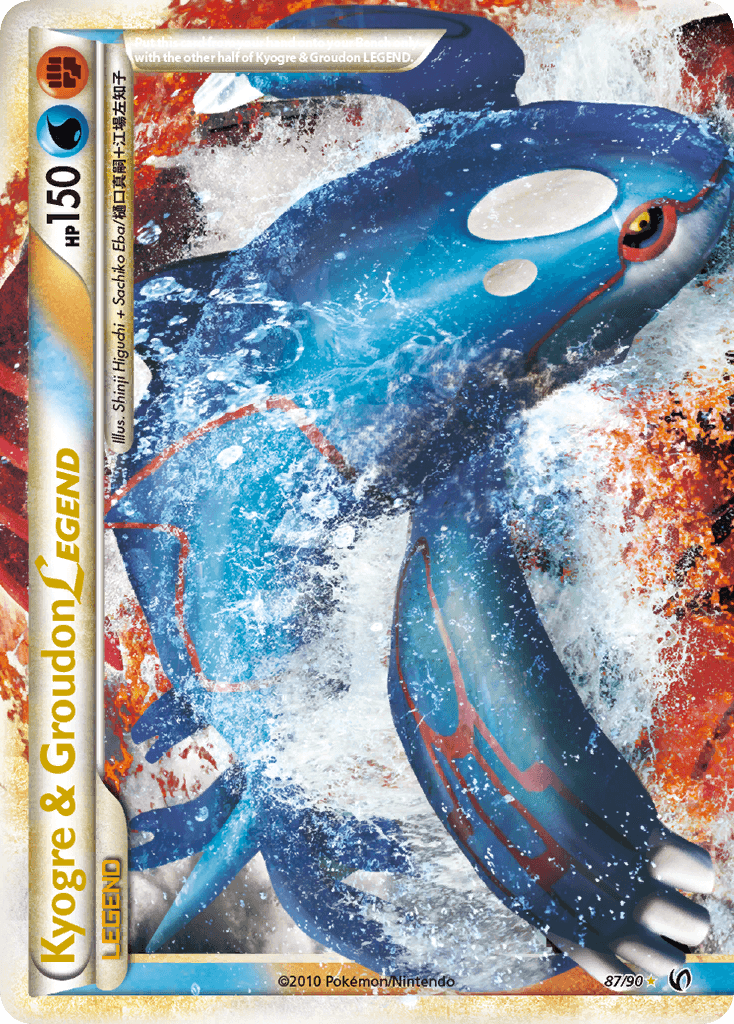 Kyogre & Groudon LEGEND: HS—Undaunted