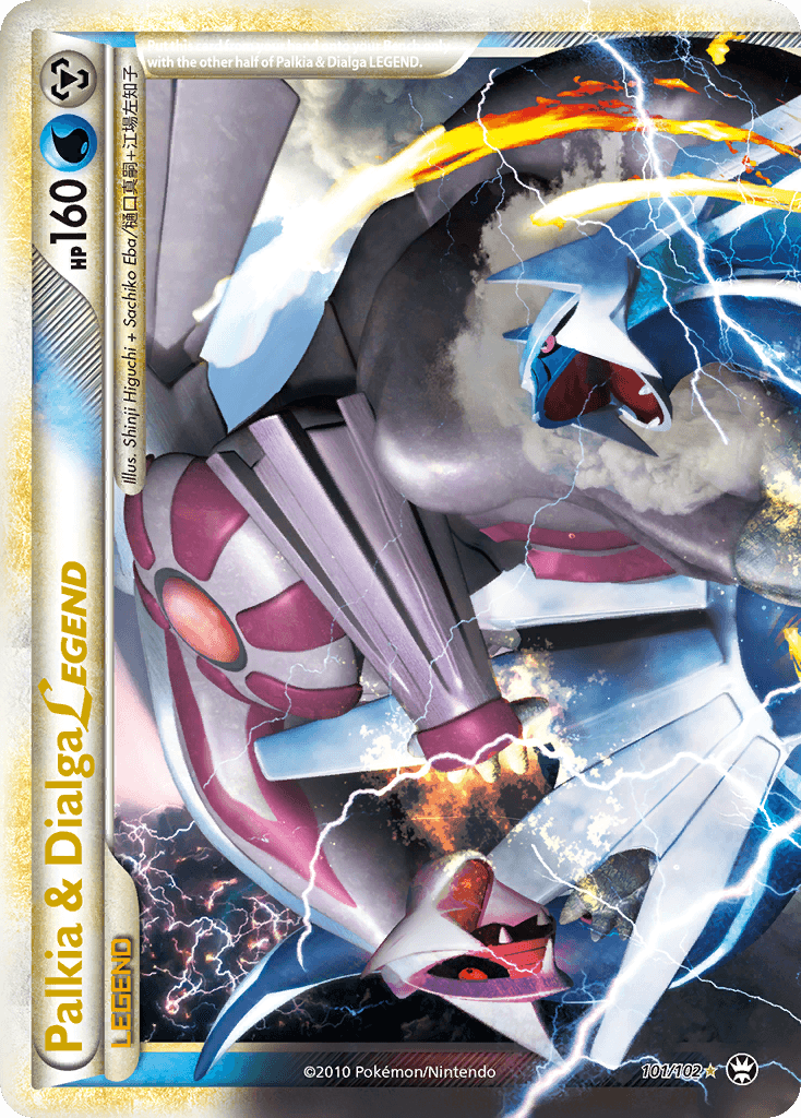 Palkia & Dialga LEGEND: HS—Triumphant