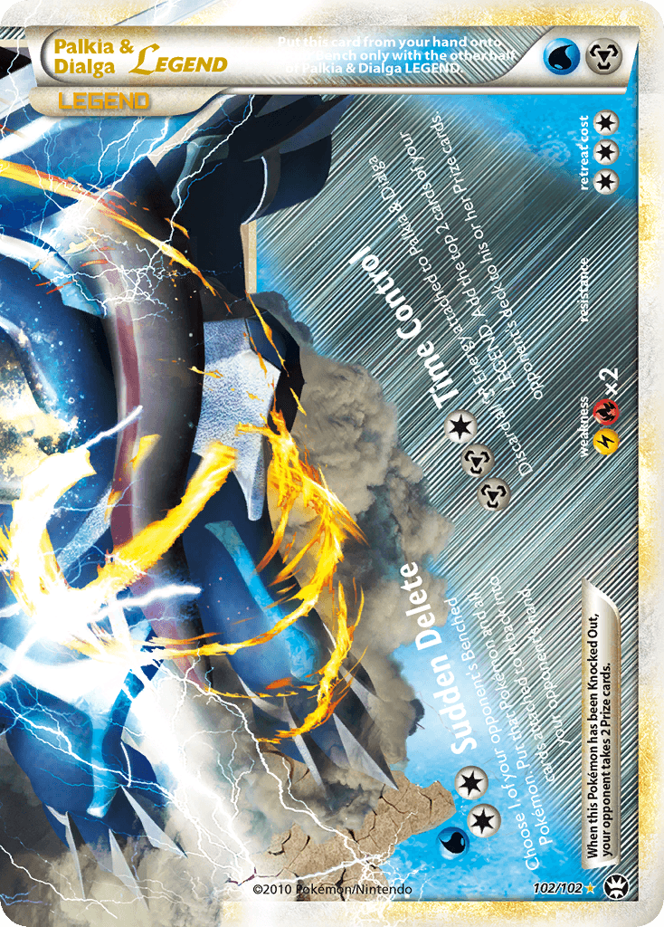 Palkia & Dialga LEGEND: HS—Triumphant