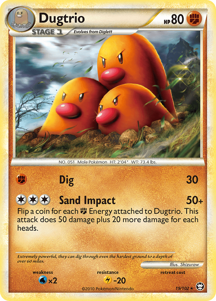 Dugtrio: HS—Triumphant