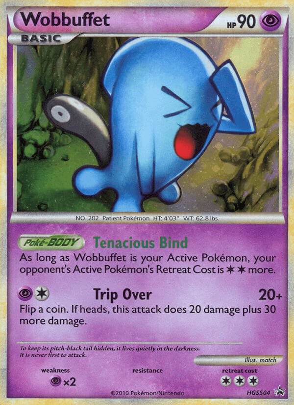 Wobbuffet: HGSS Black Star Promos
