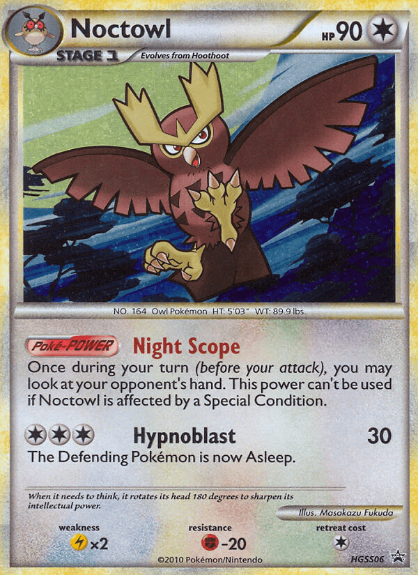 Noctowl: HGSS Black Star Promos