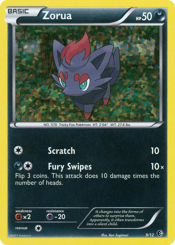 Zorua: McDonald's Collection 2011