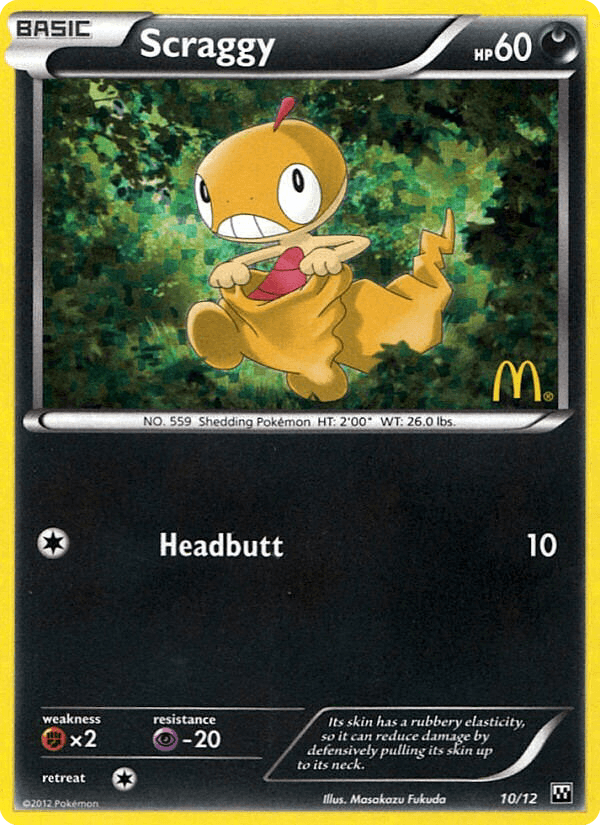Scraggy: McDonald's Collection 2012